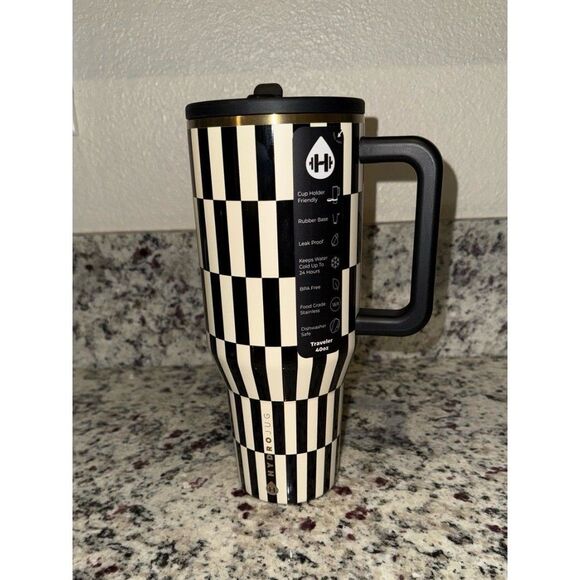 HydroJug 40oz Traveler Black Tie | Limited Edition | NWT - Picture 1 of 6